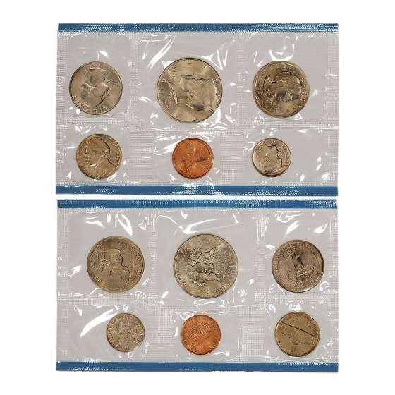 1980 United States Mint Uncirculated Coin Set In-3