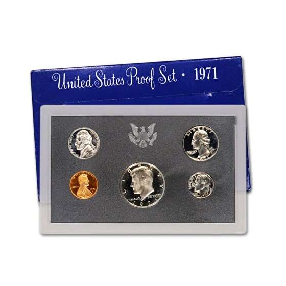 1971 S US Proof Set Original Government Packaging