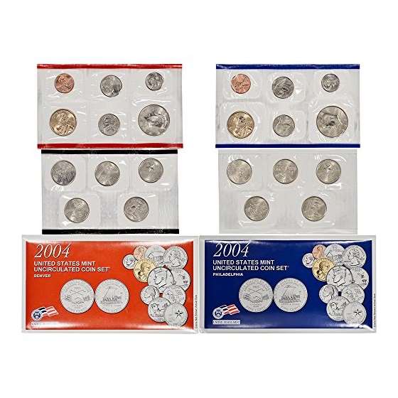 2004 US Mint Uncirculated Coin Set U04 OGP