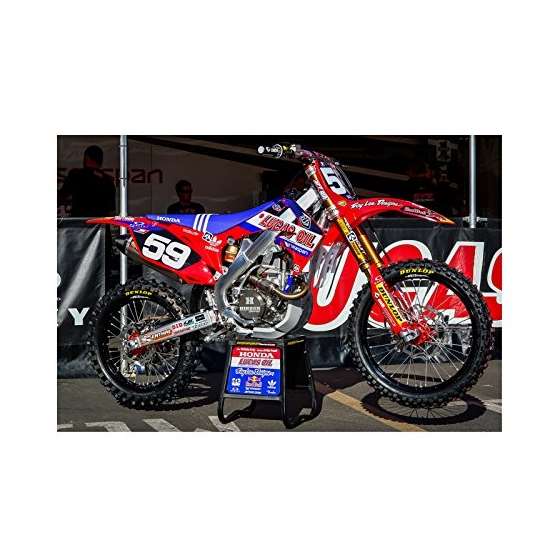 2004-2014 CRF 250 X Troy Lee Designs Lucas Oil Gra