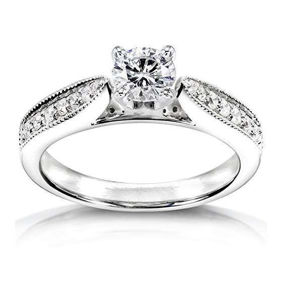 IGI Certified USA Lab Grown Diamond Engagement Rin