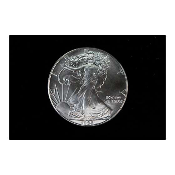 1986 American Eagle 1 Oz. Silver Dollar Brilliant