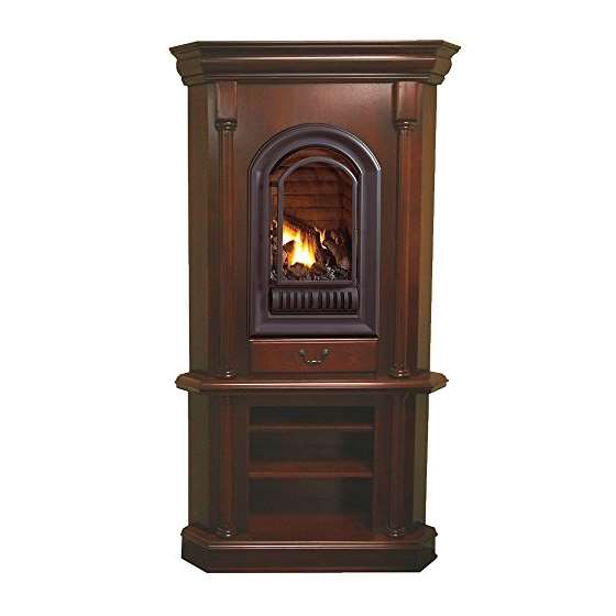 Hearthsense Natural Gas Vent Free Gas Tower Corner