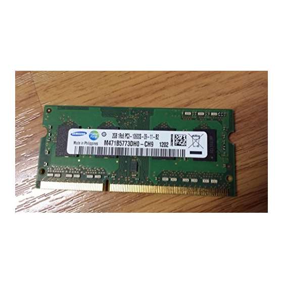 2GB DDR3 RAM PC3-10600 204-Pin Laptop SODIMM