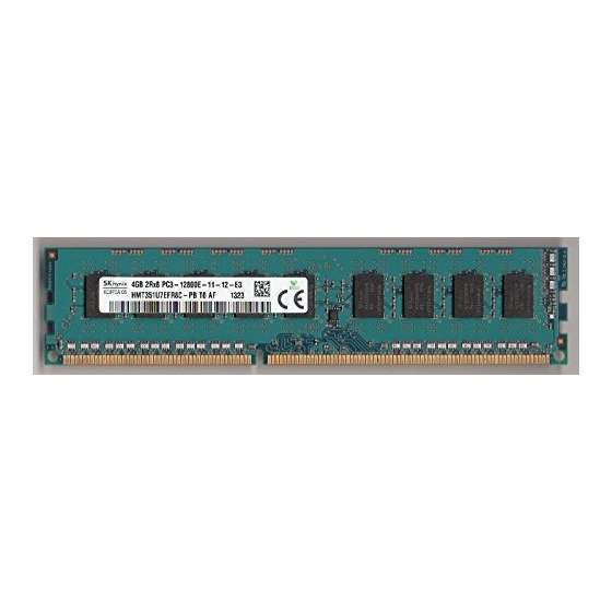 HMT351U7EFR8C-PB PC3-12800E DDR3 1600 4GB 2RX 8 EC