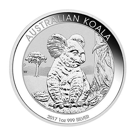 2017 AU Australia Silver Koala 1 Oz 1 Brilliant Un