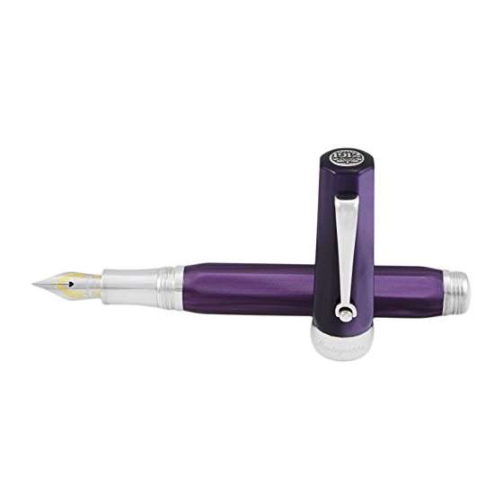 Micra Sterling Silver Purple Fine Fountain Pen ISM