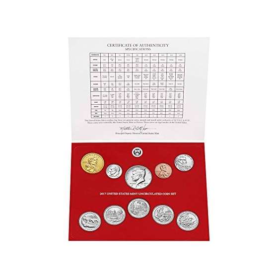 2017 United States Mint Uncirculated Coin Set 17-3