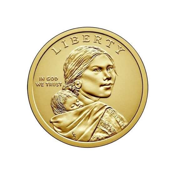 2018 P D Sacagawea Dollar Native American Brilli-3