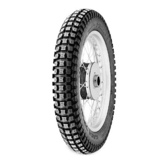 MT 43 Pro Trial Tire - Rear - 4.00-18 , Tire Size: