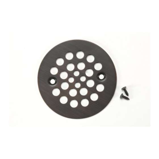 D-415ORB 4.25-Inch Round Shower Drain Cover, Oil R