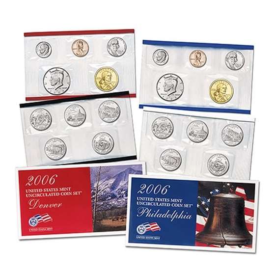 2006 United States Mint Uncirculated Coin Set U06
