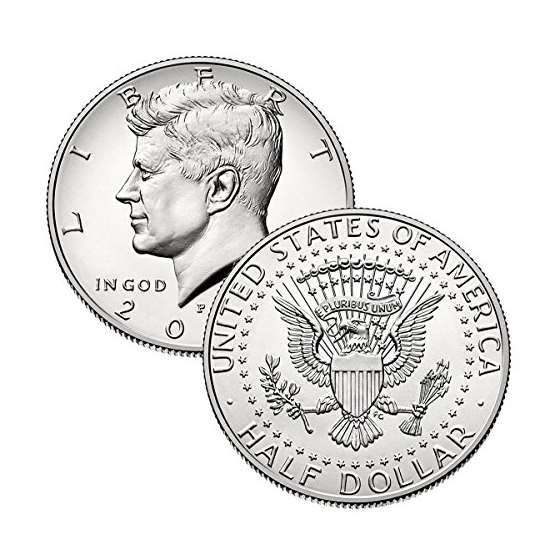 2015 P, D Kennedy Half Dollar 2 Coin Set Uncircula