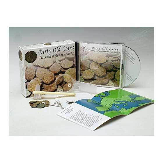 Dirty Old Coins Complete Kit With 11 Genuine Ancie