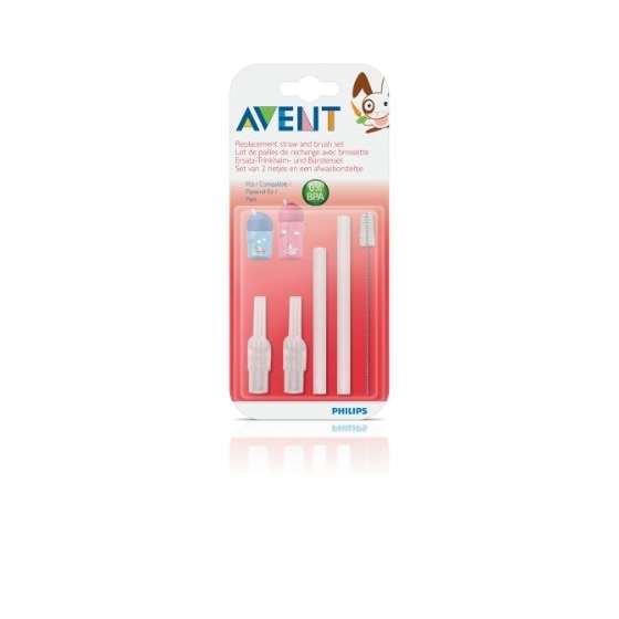 Phillips Avent Straw Replacement Brush Set - 12 Oz