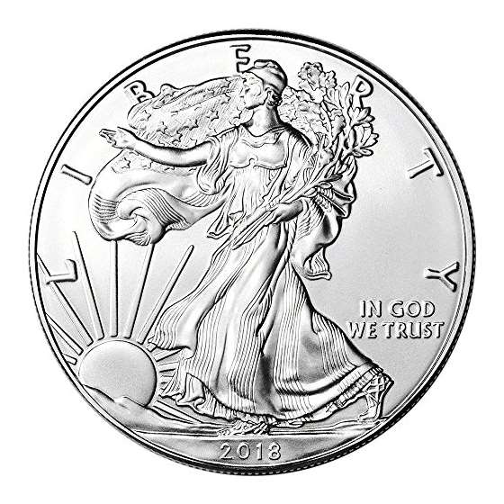 2018 American Silver Eagle 1 Oz Ten Coins Brilli-3