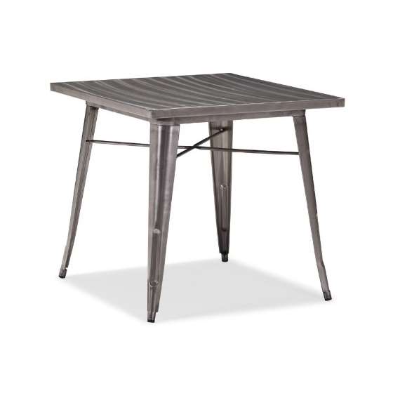 Olympia Dining Table, Gunmetal