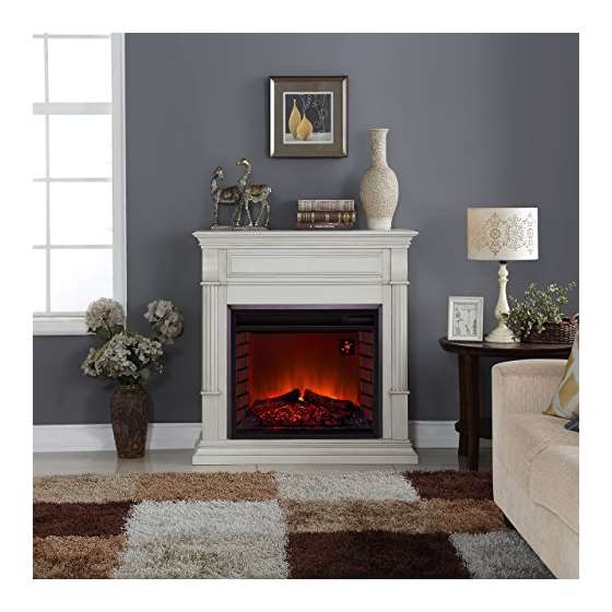 Full Size Electric Fireplace - Remote Control, A-3