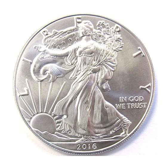 2016-1 Ounce American Silver Eagle Low Flat Rate S