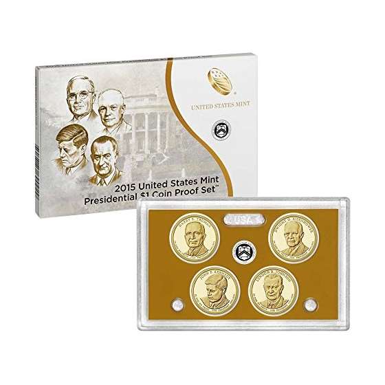 2015 S US Mint Presidential 1 Coin Proof Set PE5 O