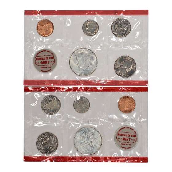 1968 US Mint Uncirculated Coin Set OGP-3