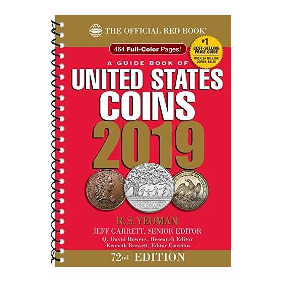 2019-Red Book 7Nd Edition-Spiral Edition-US Coin V