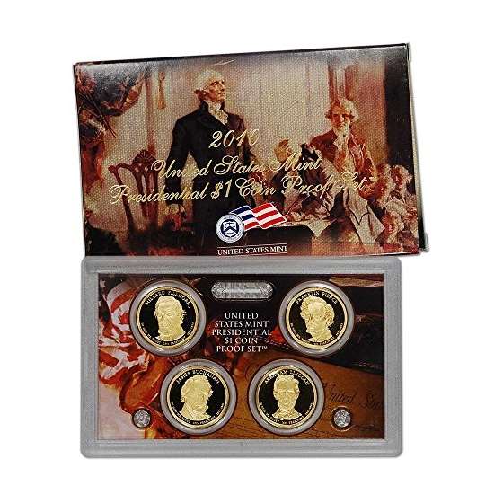 2010 S US Mint Presidential 1 Coin Proof Set OGP P
