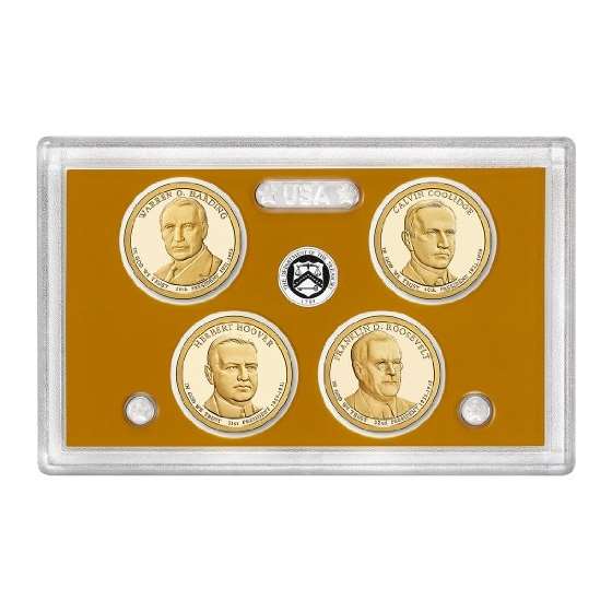 2014 S US Mint Presidential Dollars Proof Set-3