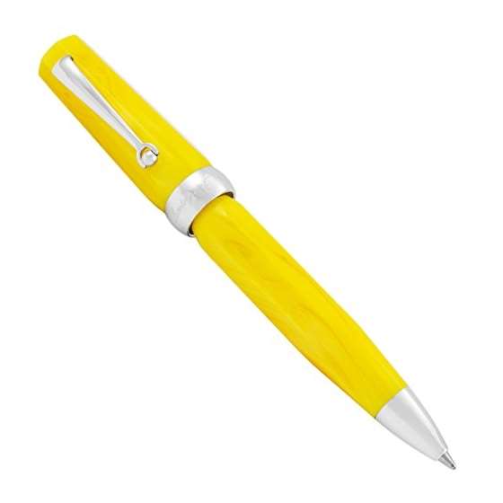 Micra Sterling Silver Yellow Ballpoint Pen ISMCCBA