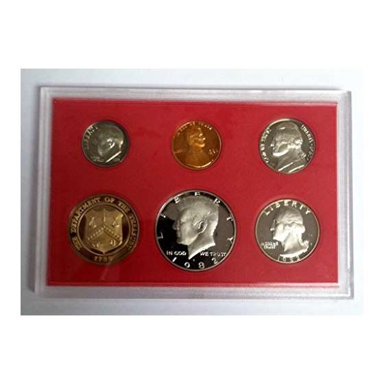 1982 U.S. Proof Set In Original Government Packagi