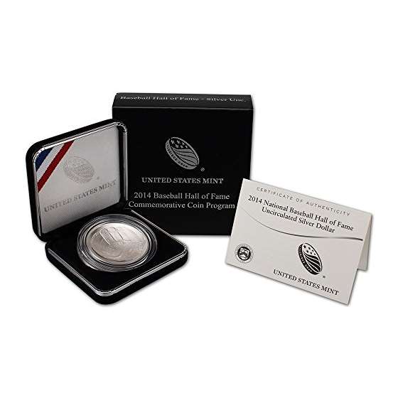 2014 P US Commemorative BU Silver Dollar Nationa-3