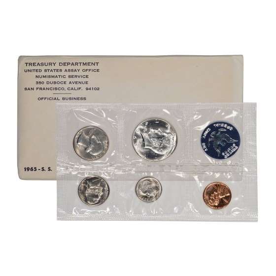 1965 US Special Mint Set Original Government Packa
