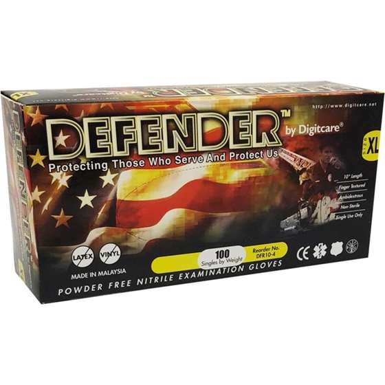 Small 1000/case Digitcare Defender 10" Powder