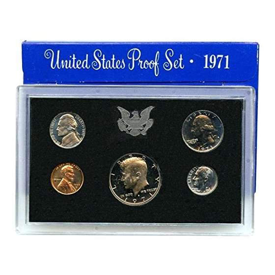 1971 S U.S. Mint Proof Set In Original Government