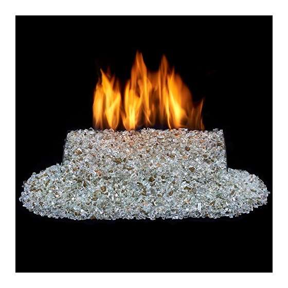 Vented Fire Glass Burner - 18In., 55,000 BTU, Na-3