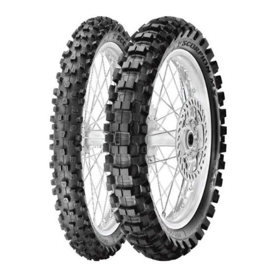 Scorpion MX Extra J Tire - Front - 2.50-10 , Posit