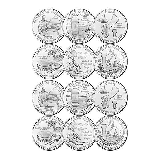 2009 U.S. Territories Set From Both P And D Mints