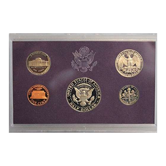 1987 S Proof Set Collection Uncirculated US Mint-3