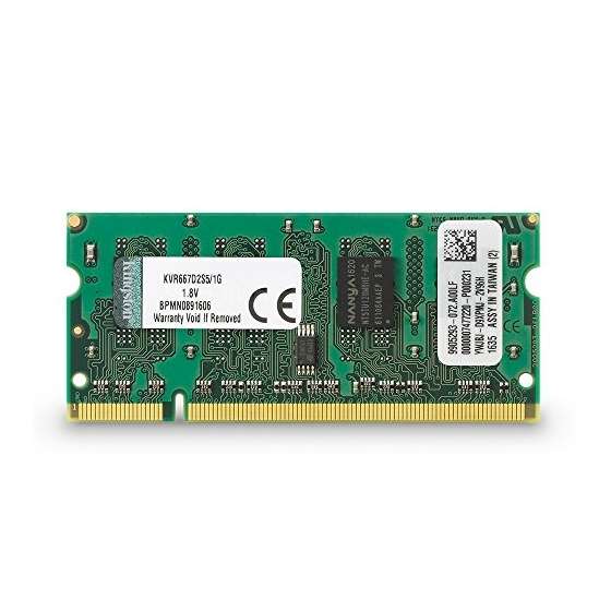 Kingston Valueram 1GB 667Mhz DDR2 Non-ECC CL5 SODI