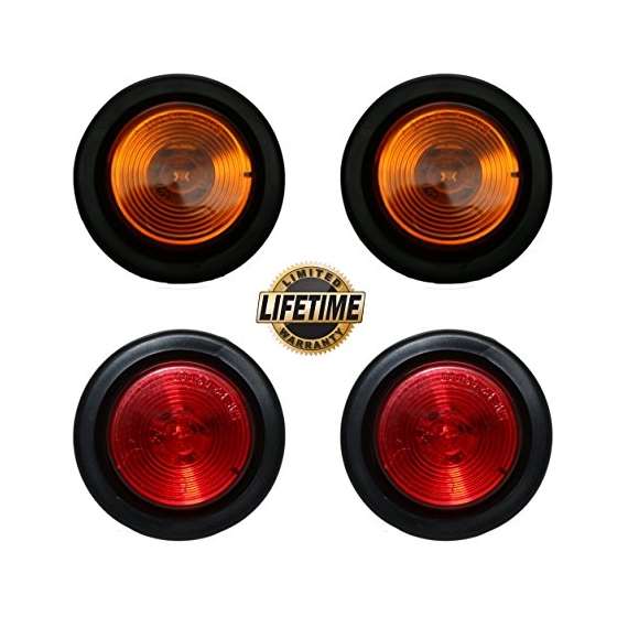 , 2 And Round Clearance/Side Marker Light Kits Wit