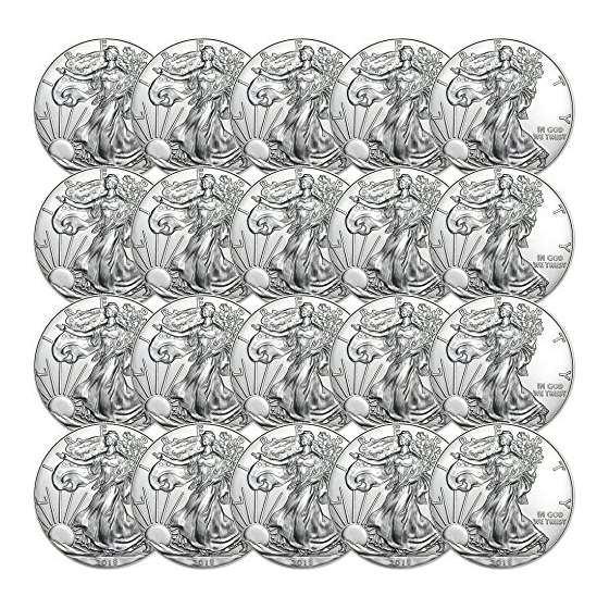 2018 American Silver Eagle Twenty Coins Uncirculat