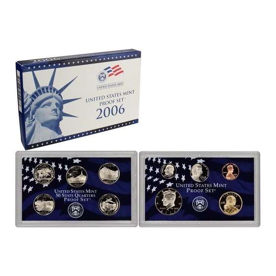 2006 S US Mint Proof Set OGP