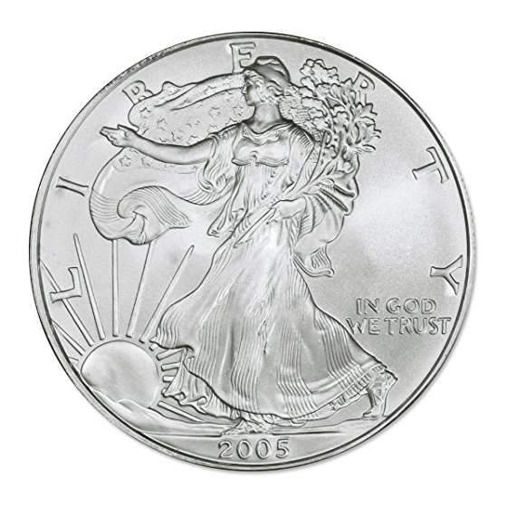 2005 American Silver Eagle 1 US Mint Brilliant Unc