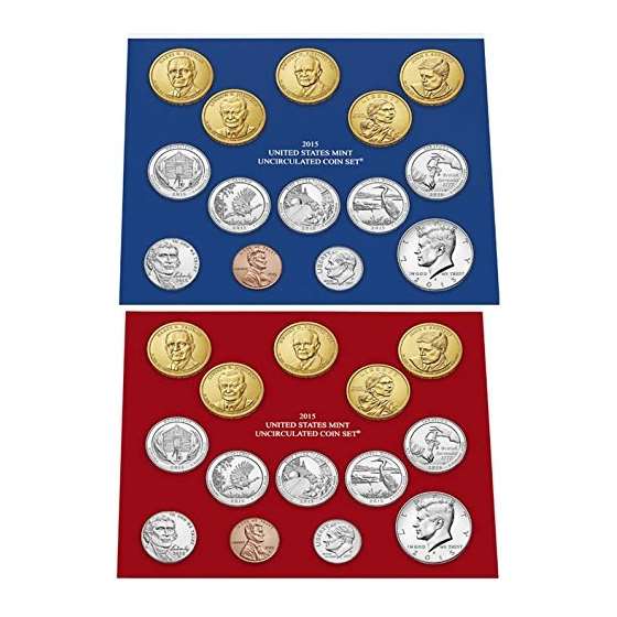 2015 P D US Mint Set 28 Coins In Original Packagin