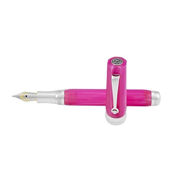 Micra Sterling Silver Pink Medium Fountain Pen ISM