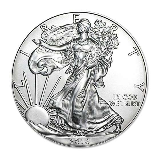 2018 American Silver Eagle Three Coins Uncircula-3