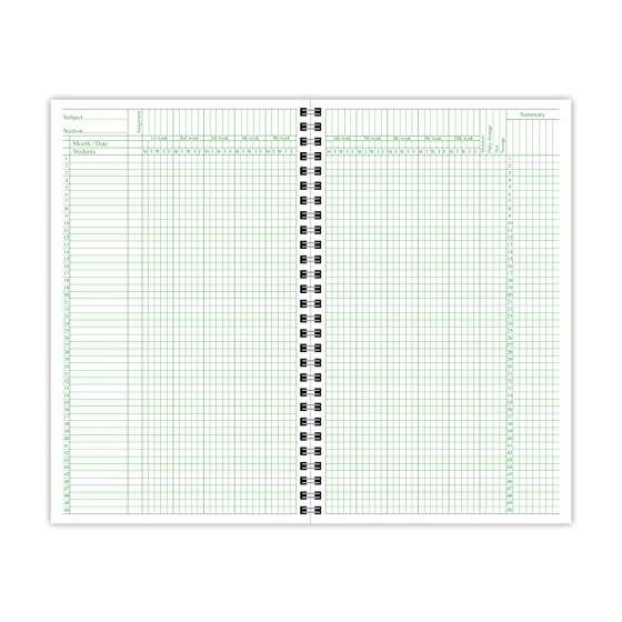 Class Record Book For 9-10 Weeks. 50 Names. Smal-2