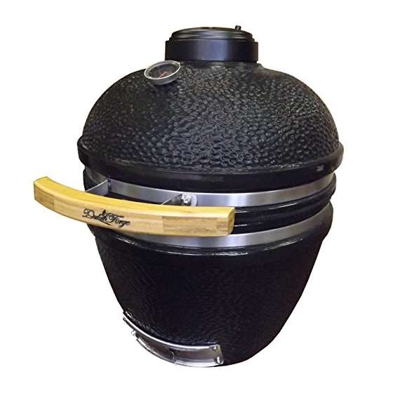 Ceramic Charcoal Kamado Grill And Smoker - Mediu-3