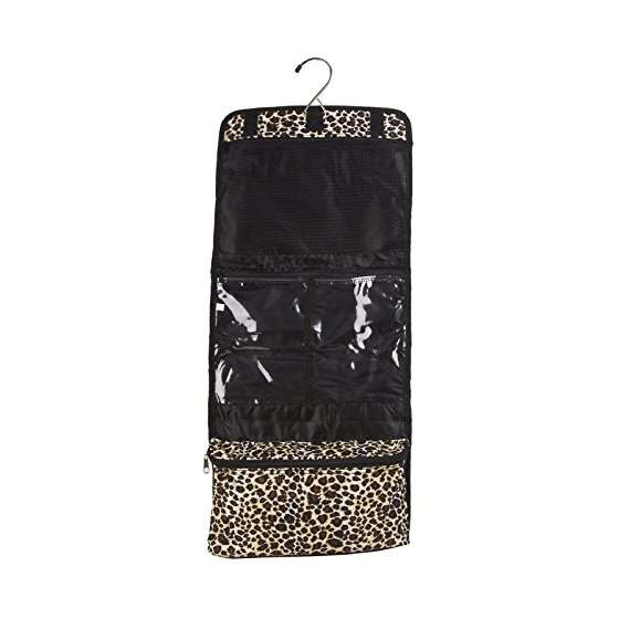 Leopard Cosmetic Makeup Organizer Hanging Bag