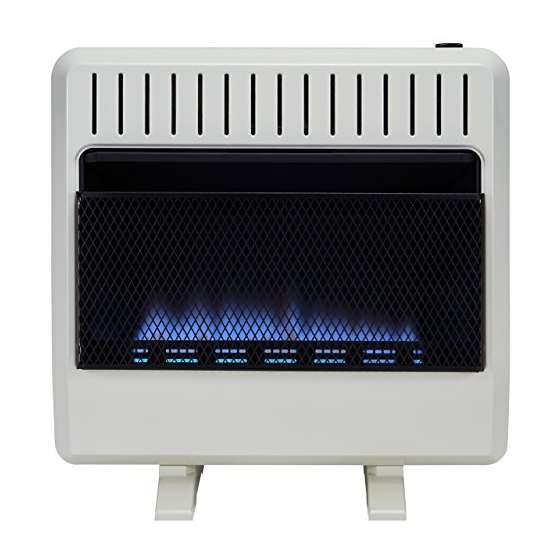 Dual Fuel Vent Free Blue Flame Heater - 30,000 B-3